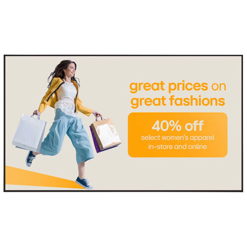 LG UV5N-E 65" UHD 4K Commercial Monitor with BrightSignOS