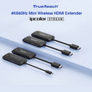 Rocstor TrueReach TR10 4K60 Mini Portable USB-C/HDMI over Wireless Extender Kit (65.6')
