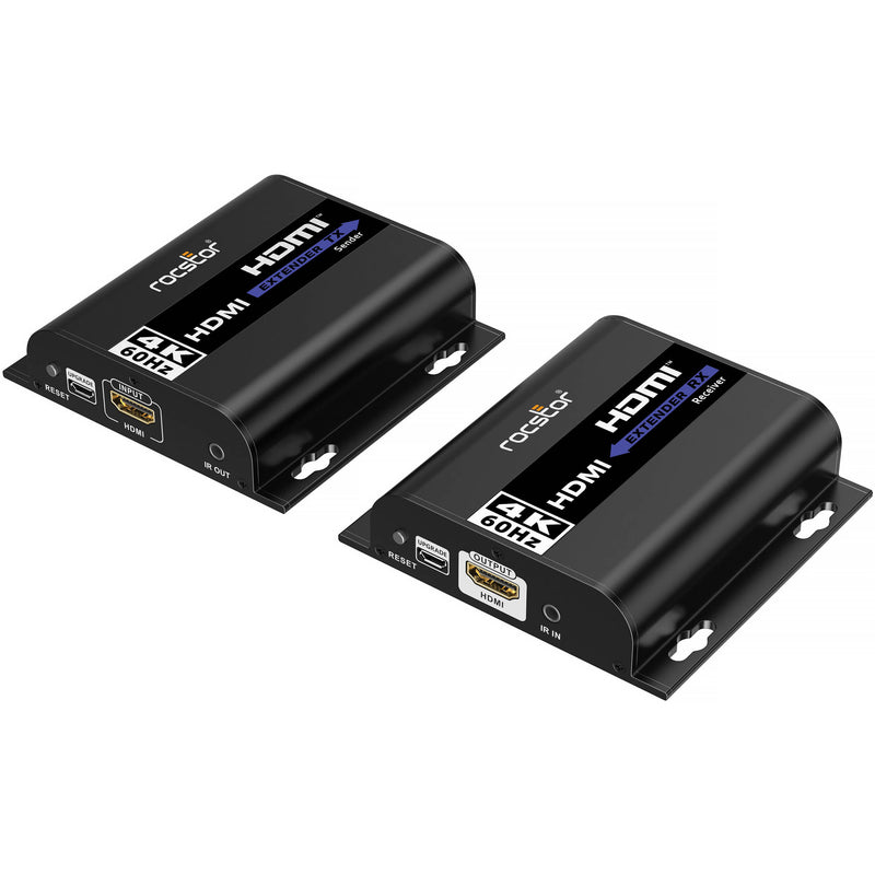 Rocstor TrueReach TR18 4K60 HDMI and IR Extender Kit (656')