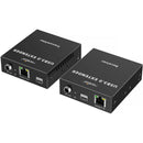 Rocstor TrueReach TR16 4-Port USB over Ethernet Extender Kit (328')