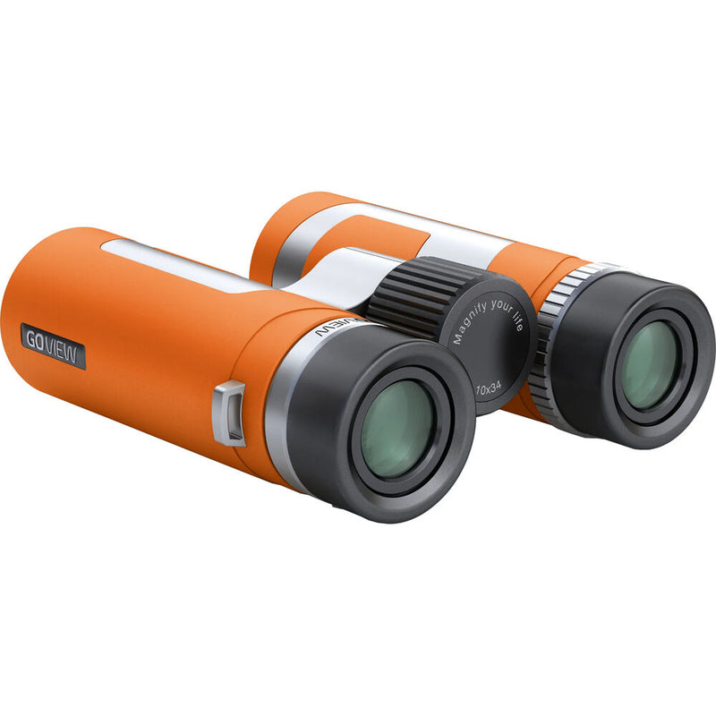 GOVIEW ZOOMR 10x34 Binoculars (Sunset Orange)