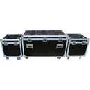 ProX Set of 12 ATA-Style Utility Road Cases (4 Large, 8 Small)