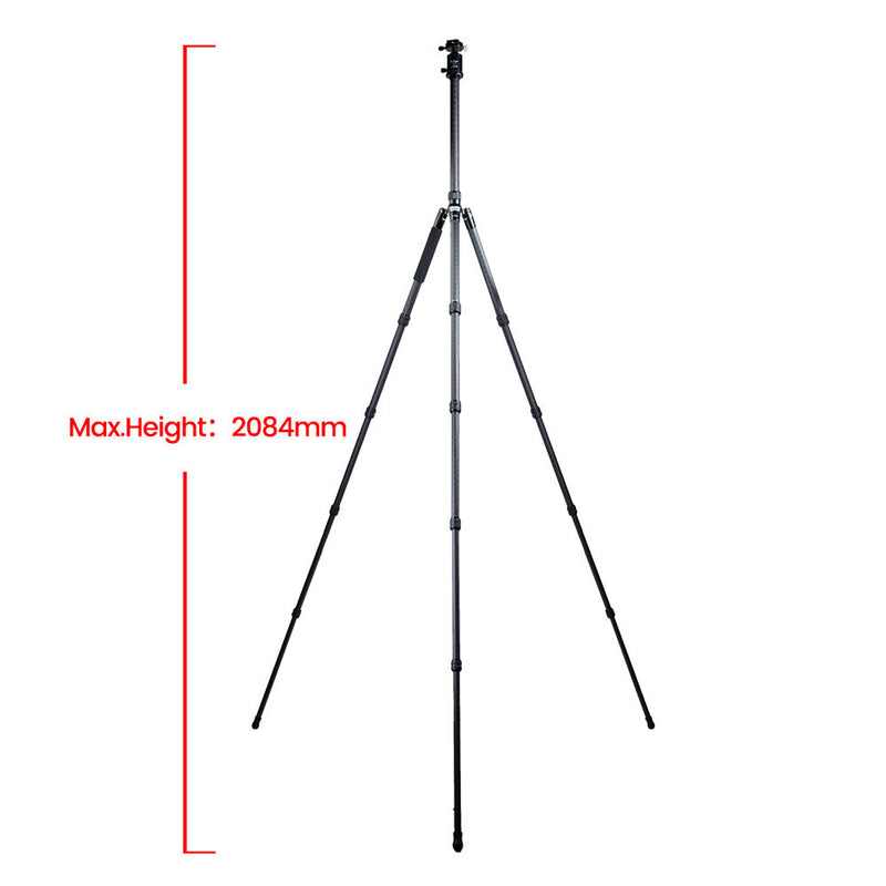 Fotopro X-65C Carbon Fiber Tripod with Ball Head