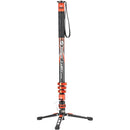 Fotopro X-Airfly Carbon Fiber Monopod (Flame Orange)