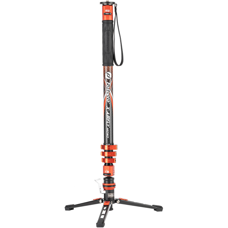 Fotopro X-Airfly Carbon Fiber Monopod (Flame Orange)