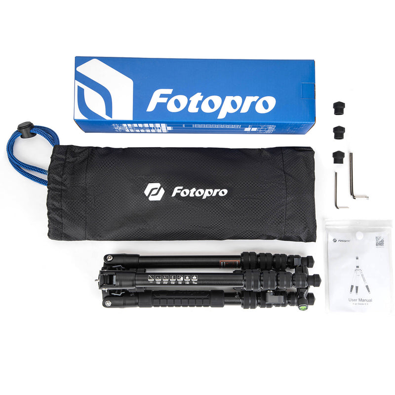 Fotopro X-Go Gecko E 2 Aluminum Tripod with Ball Head