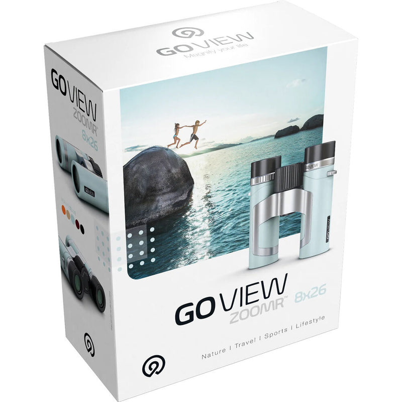 GOVIEW ZOOMR 8x26 Binoculars (Miami Blue)