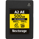 Nextorage 500GB NX-A2AE CFexpress 4.0 Type A Memory Card