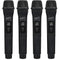 Supersonic 4-Channel Wireless Handheld Microphone System (2.4 GHz)