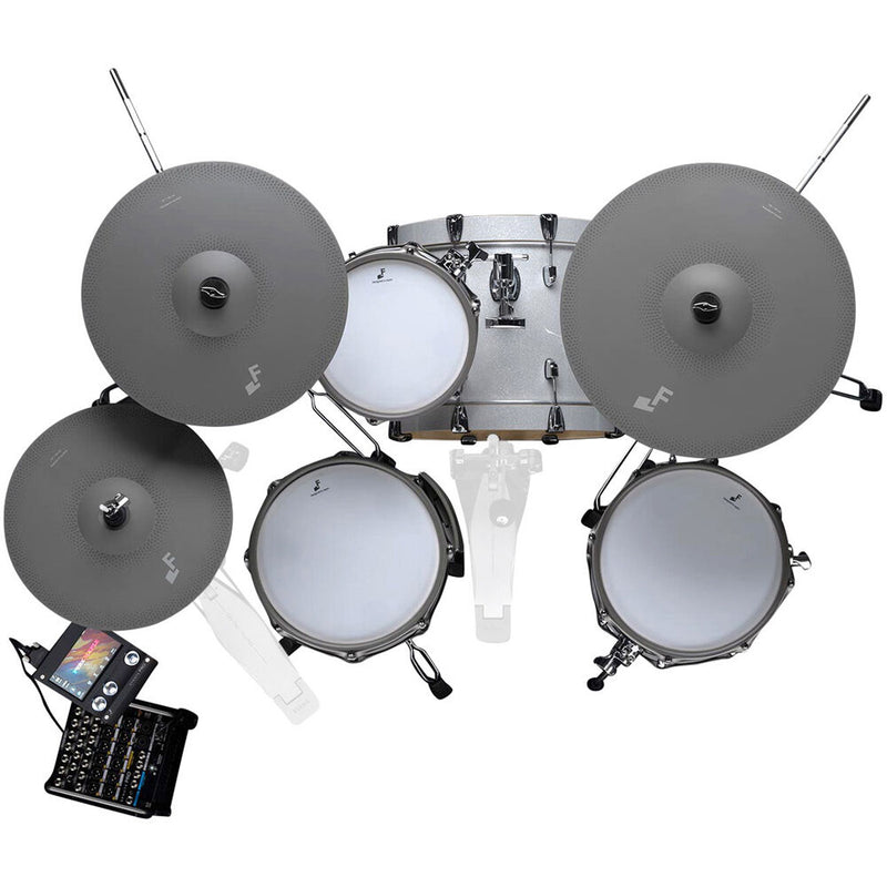 E F NOTE Pro 500 4-Piece Electronic Drum Kit (Standard Set)