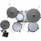 E F NOTE PRO 700 4-Piece Electronic Drum Kit (Standard Set)