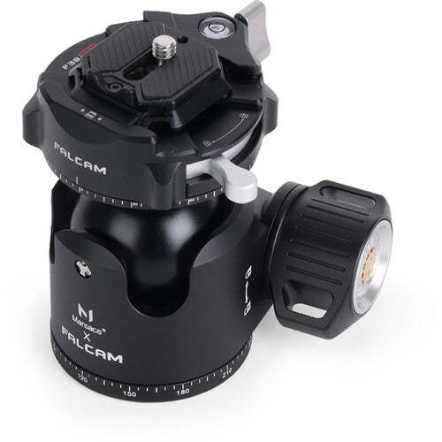 Falcam F38 Pro Quick Release Low Gravity Dual Panorama Ball Head (XB-3R)