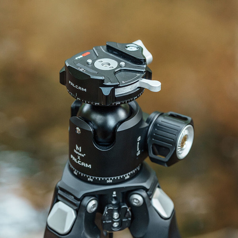 Falcam F38 Pro Quick Release Low Gravity Dual Panorama Ball Head (XB-3R)