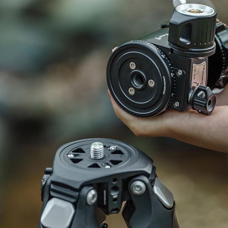 Falcam F38 Pro Quick Release Low Gravity Dual Panorama Ball Head (XB-3R)