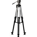 Libec NX-300MQ Tripod System with N30 Head, Mid-Level Spreader, Rubber Feet & Case