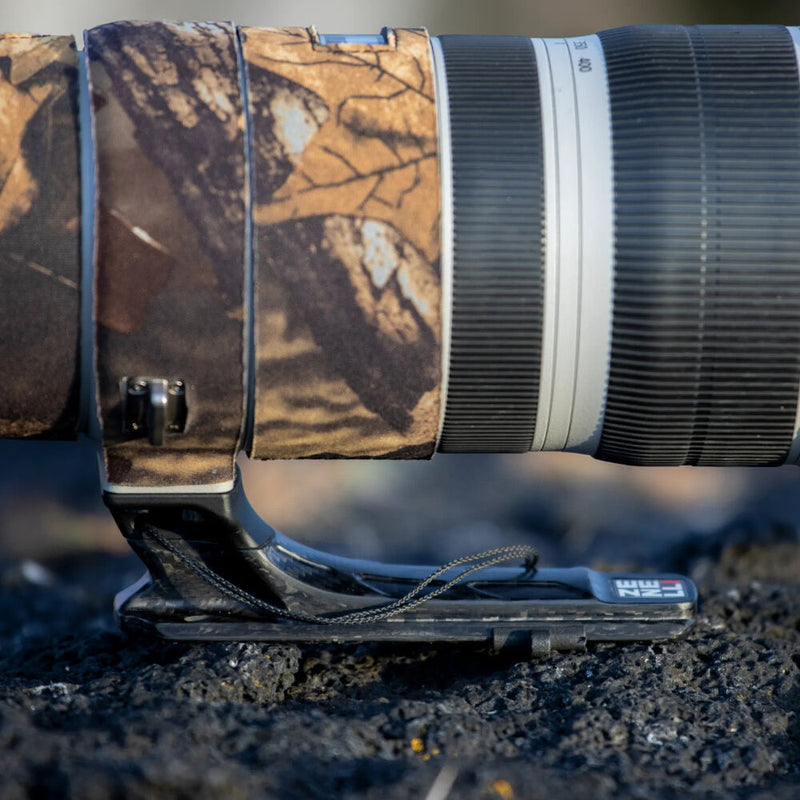 Zenelli Carbon Fiber Lens Foot Plate for Select Sony Lenses