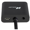 Xcellon HDMI to VGA + Audio Adapter Cable (5-Pack)