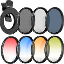 Neewer Clip-On Filter Kit for Phone & Camera (77mm)