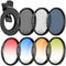 Neewer Clip-On Filter Kit for Phone & Camera (77mm)