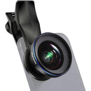 Neewer LS-42 PRO 18mm Wide-Angle Lens with Smartphone Clip & Filter Adapter