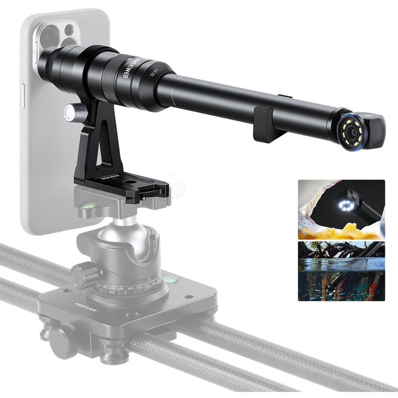Neewer LS-51 90&deg; 18mm Macro Probe Lens with 17mm Thread for Smartphones