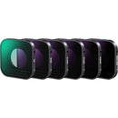 Neewer FL-GP10 6-Filter Set for GoPro HERO13/12/11/10/9 Black (PL, ND8, ND16, ND32, ND64, ND1000)