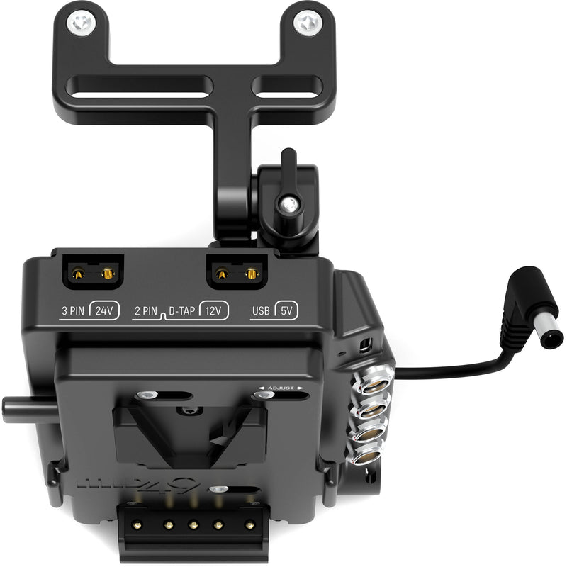MID49 DB-11 Camera-Mounted Power Distribution Box for Sony FX6 (V-Mount)