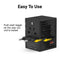 EZQuest WorldTravel 35W GaN 5-Port Wall Charger (Black)