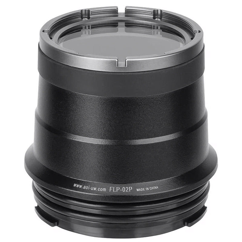 AOI Flat Lens Port for Olympus PEN Housings & 60mm Macro Lens
