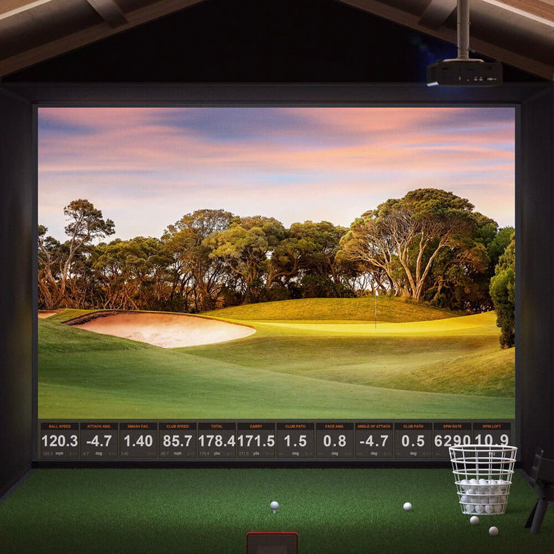 BenQ AH30ST 3000-Lumen Full HD Short-Throw Multi-LED DLP Golf Simulator Projector