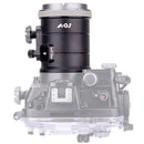 AOI Flat Lens Port for Olympus PEN Housings & 90mm Macro Lens