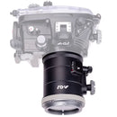 AOI Flat Lens Port for Olympus PEN Housings & 90mm Macro Lens
