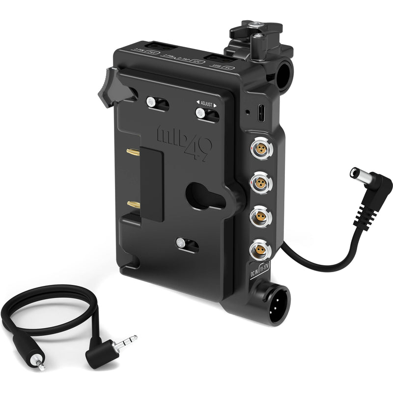 MID49 DB-4 Camera-Mounted Power Distribution Box for Canon C80 (Gold Mount)