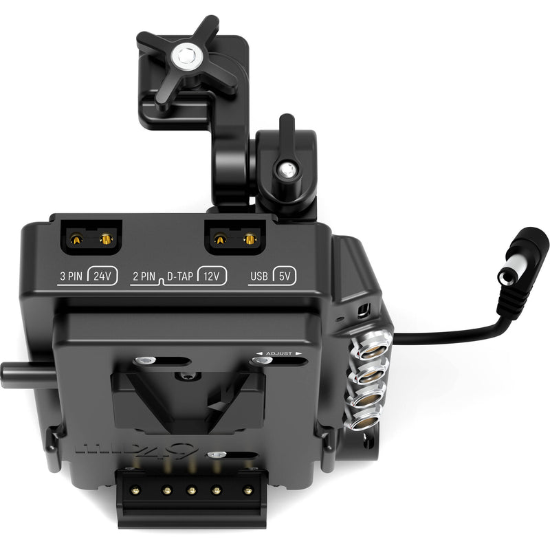 MID49 DB-4 Camera-Mounted Power Distribution Box for Canon C80 (V-Mount)