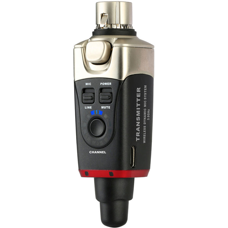 Xvive Audio U35D Dual Wireless System for Dynamic Microphones (5.8 GHz)