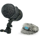 Radius Mini-ALTO 115 Blimp Windshield & RAD Mount Kit (No Cable, Gray)