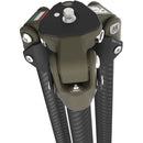 Zenelli 4-Section Carbon TC Tripod (Short, D24, Coyote)