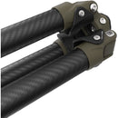 Zenelli 4-Section Carbon TC Tripod (Long, D28, Coyote)