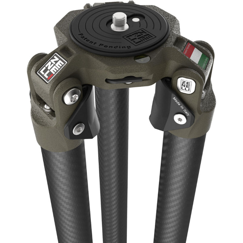 Zenelli 4-Section Carbon TX Tripod (Short, D32, Coyote)