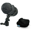 Radius Mini-ALTO 115 Blimp Windshield & RAD Mount Kit (No Cable, Black)