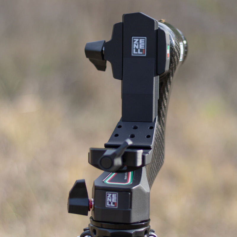 Zenelli ZC Essential Carbon Fiber Gimbal Head (Matte)