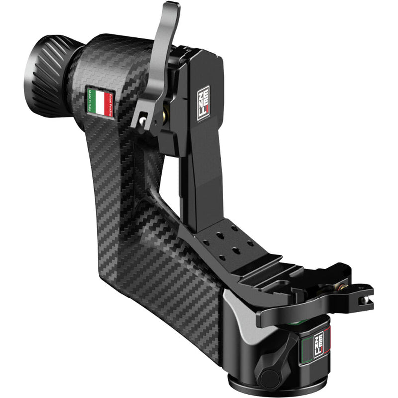 Zenelli ZC Plus Carbon Fiber Gimbal Head (Glossy)