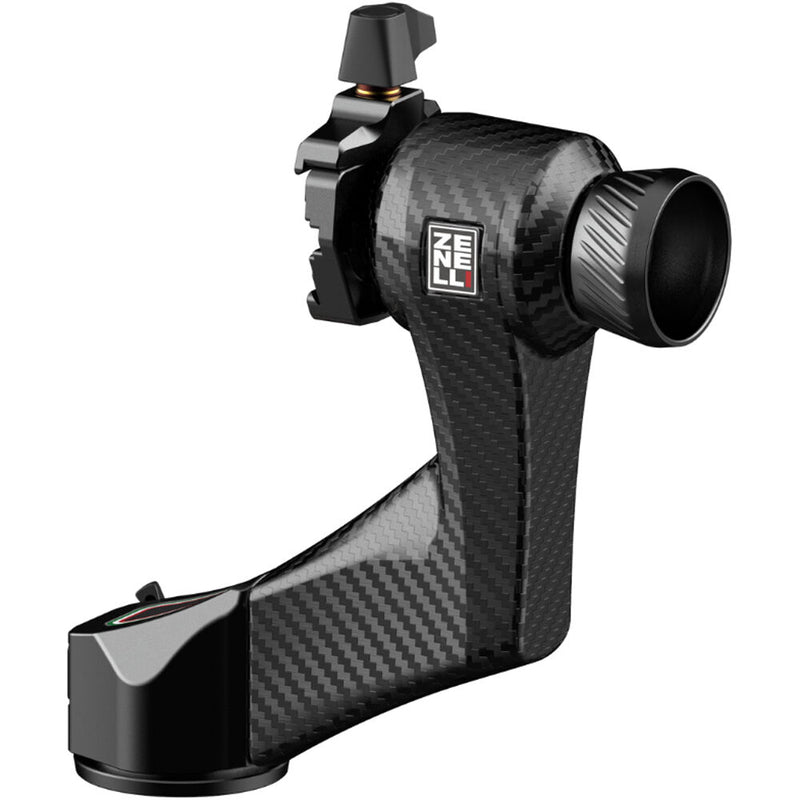 Zenelli ZR Essential Carbon Fiber Gimbal Head (Matte)