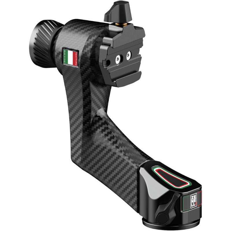 Zenelli ZR Essential Carbon Fiber Gimbal Head (Matte)