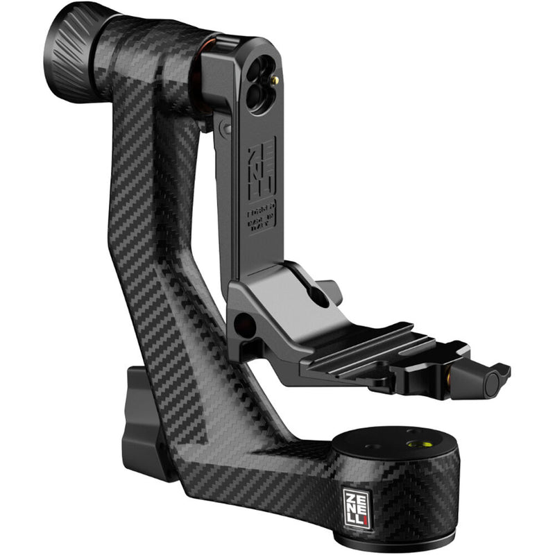 Zenelli ZX Essential Carbon Fiber Gimbal Head (Matte)