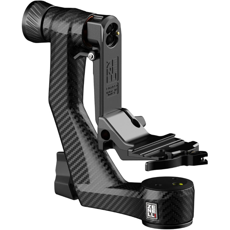 Zenelli ZX Plus Carbon Fiber Gimbal Head (Matte)