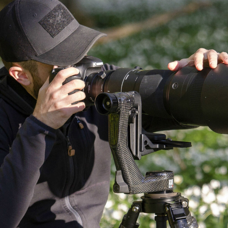 Zenelli ZX Plus Carbon Fiber Gimbal Head (Matte)