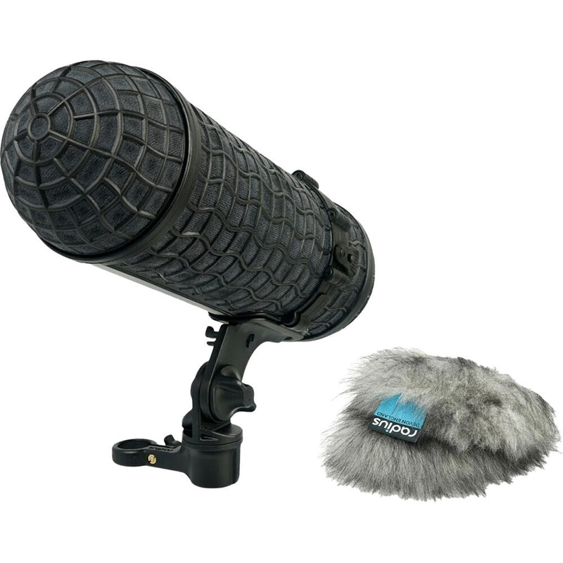 Radius Mini-ALTO 210 Blimp Windshield & RAD Mount Kit (No Cable, Gray)