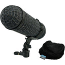 Radius Mini-ALTO 210 Blimp Windshield & RAD Mount Kit (No Cable, Black)