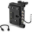 MID49 DB-9 Camera-Mounted Power Distribution Box for Blackmagic PYXIS (Gold Mount)